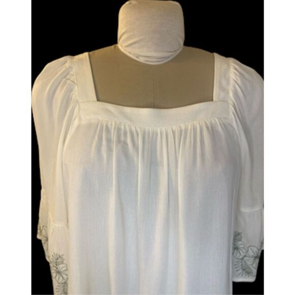 Ruby Rd. Square Neck Lightweight Babydoll Top Sz. PXL Feminine Breezy - Picture 8 of 11
